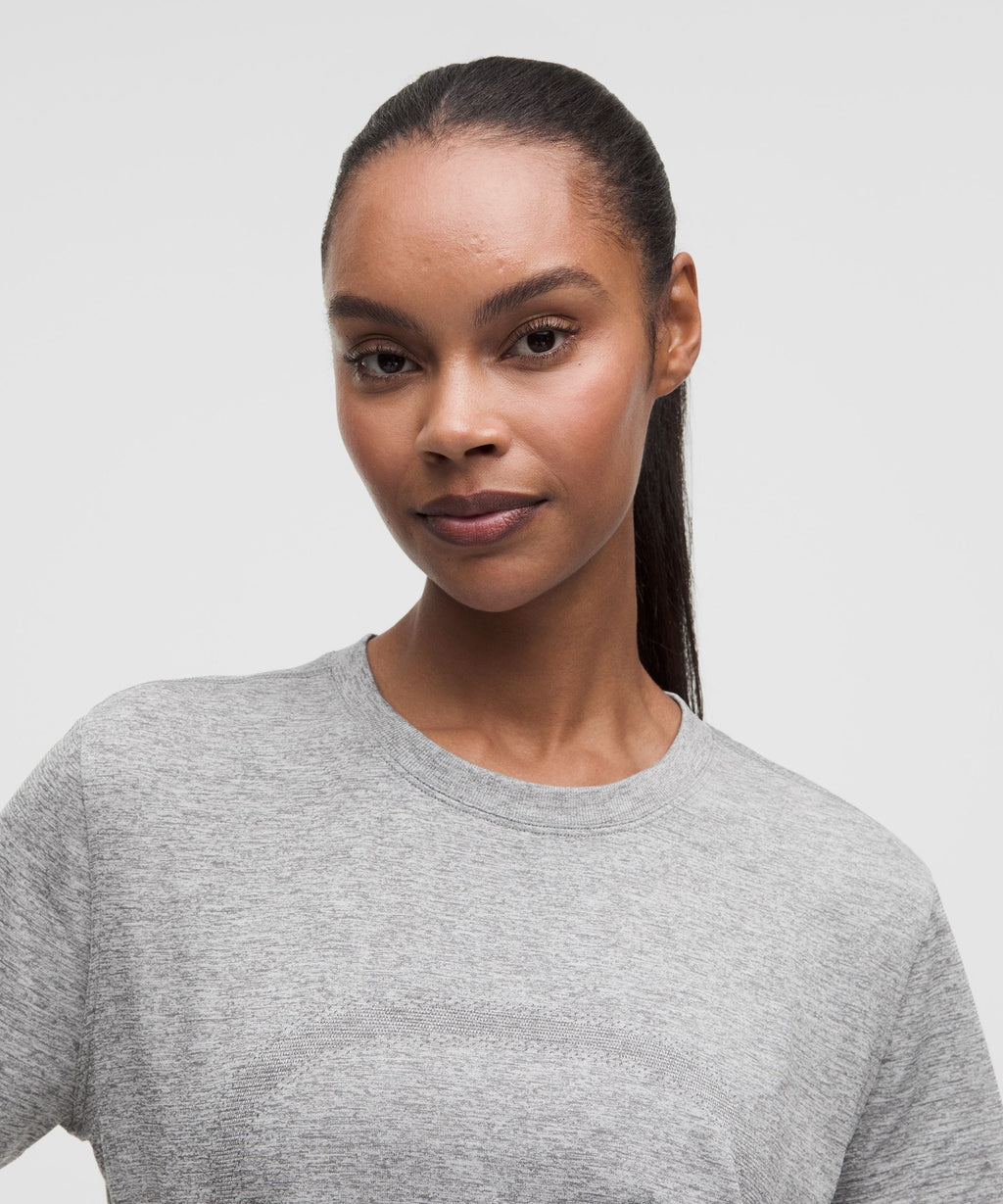 Swiftly Relaxed Short-Sleeve ShirtHip Length