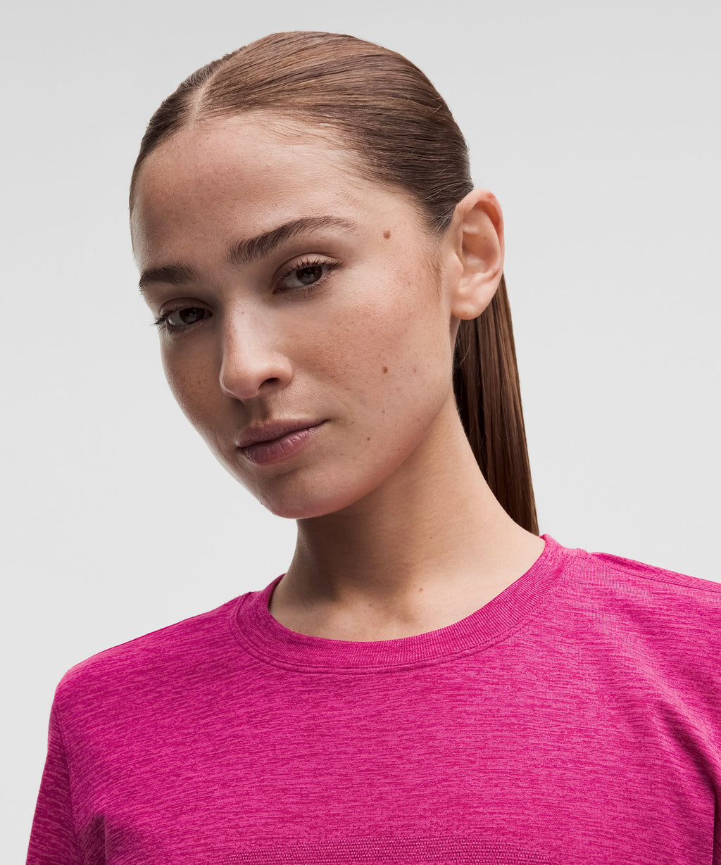 Swiftly Relaxed Short-Sleeve ShirtHip Length