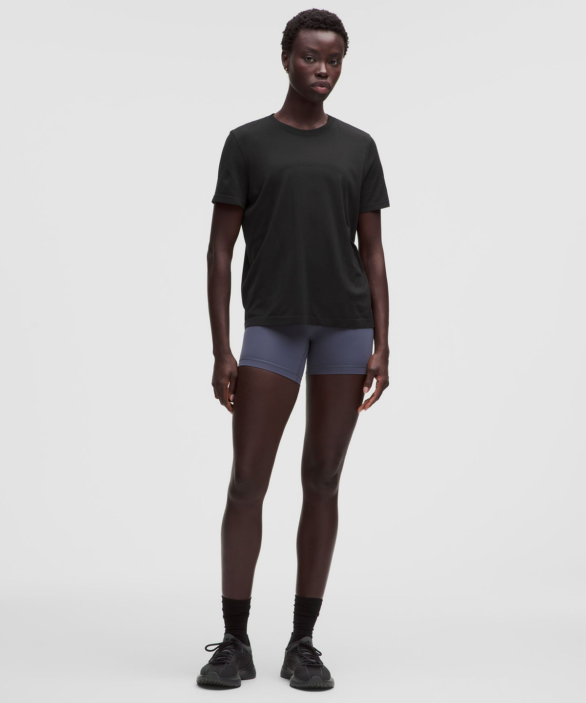 Swiftly Relaxed Short-Sleeve ShirtHip Length