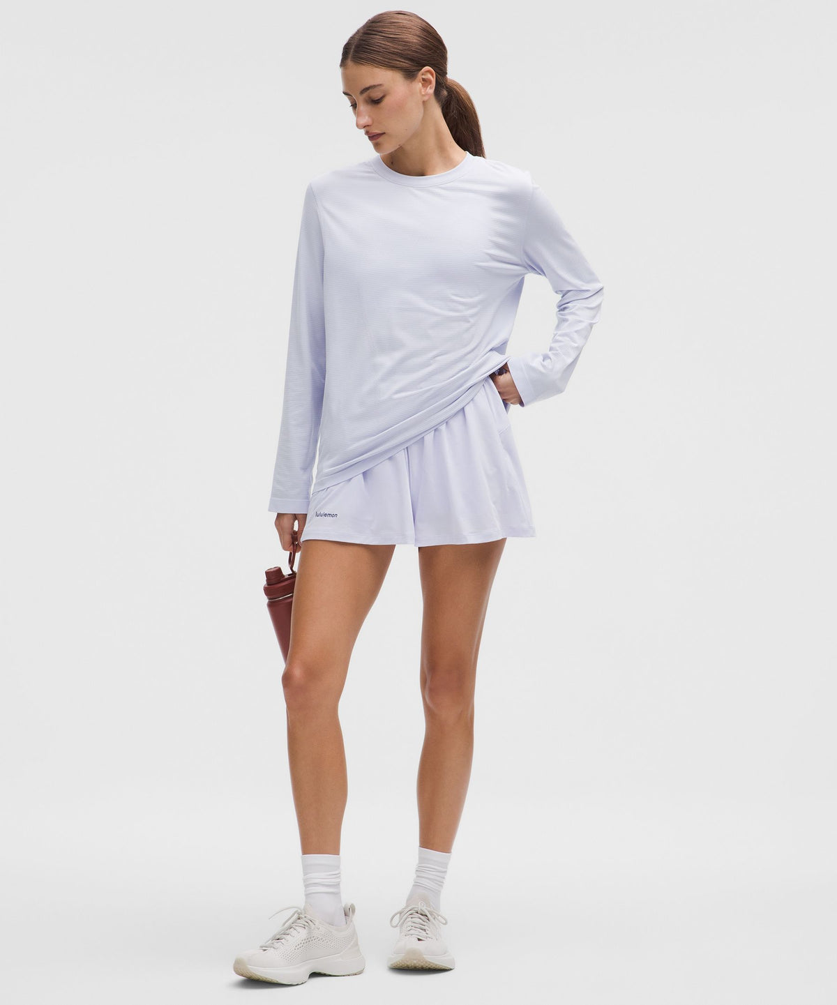 Swiftly Relaxed Long-Sleeve ShirtHip Length