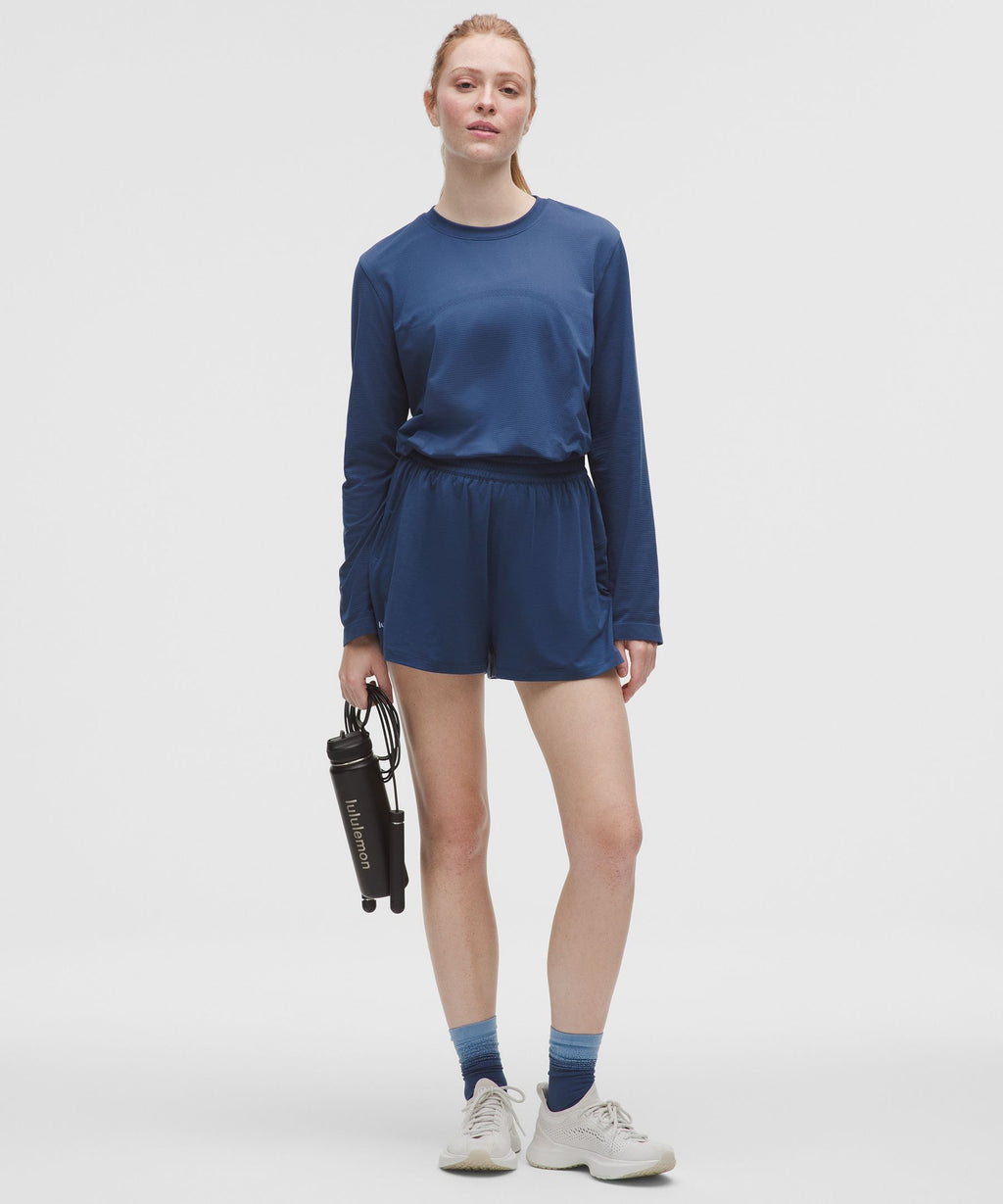 Swiftly Relaxed Long-Sleeve ShirtHip Length