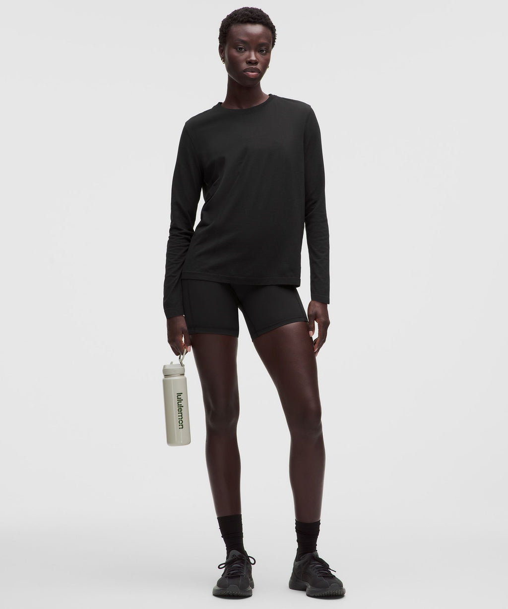 Swiftly Relaxed Long-Sleeve ShirtHip Length