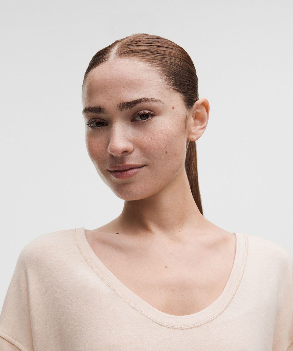 BeCalm Scoop-Neck Pullover