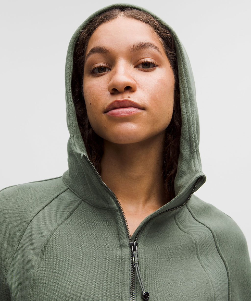 Scuba Oversized Half-Zip HoodieLong
