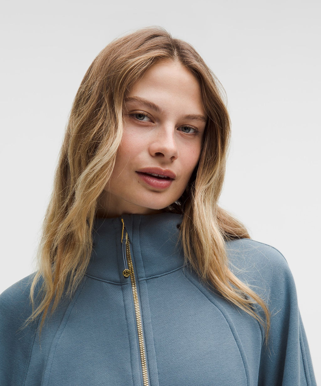 Scuba Oversized Half-Zip HoodieLong