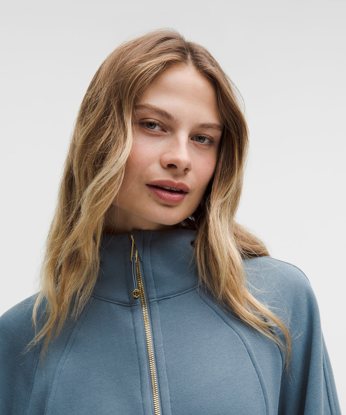 Scuba Oversized Half-Zip HoodieLong
