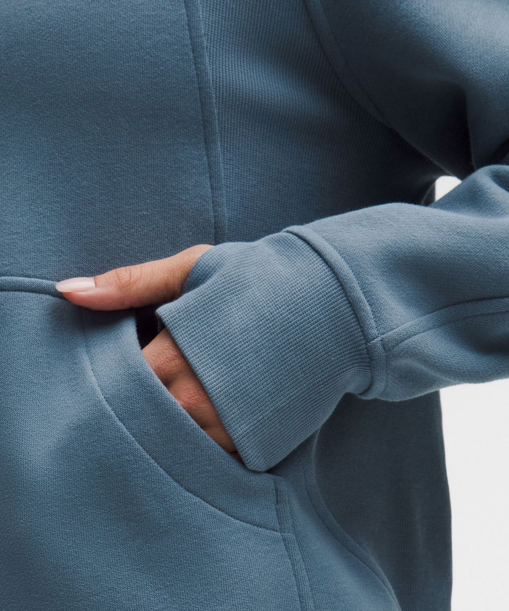 Scuba Oversized Half-Zip HoodieLong