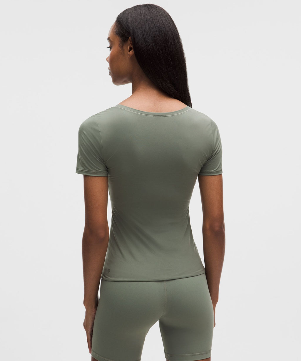 Wundermost Ultra-Soft Nulu Scoop-Neck T-Shirt