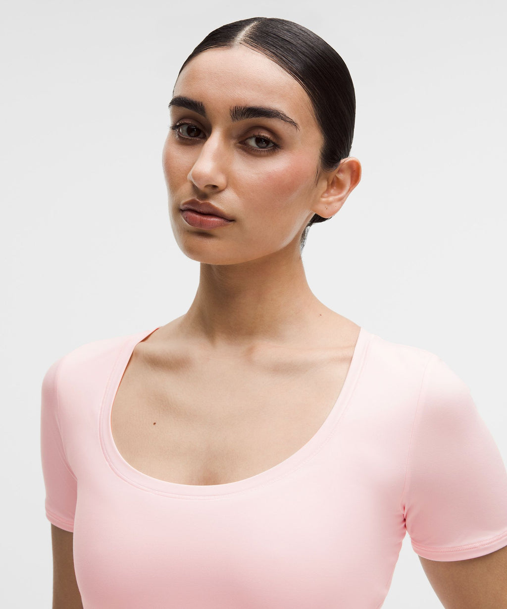 Wundermost Ultra-Soft Nulu Scoop-Neck T-Shirt