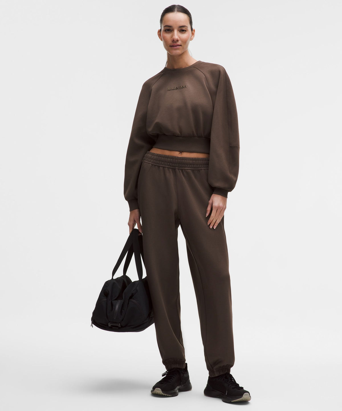 Smooth Spacer Cropped PulloverWash