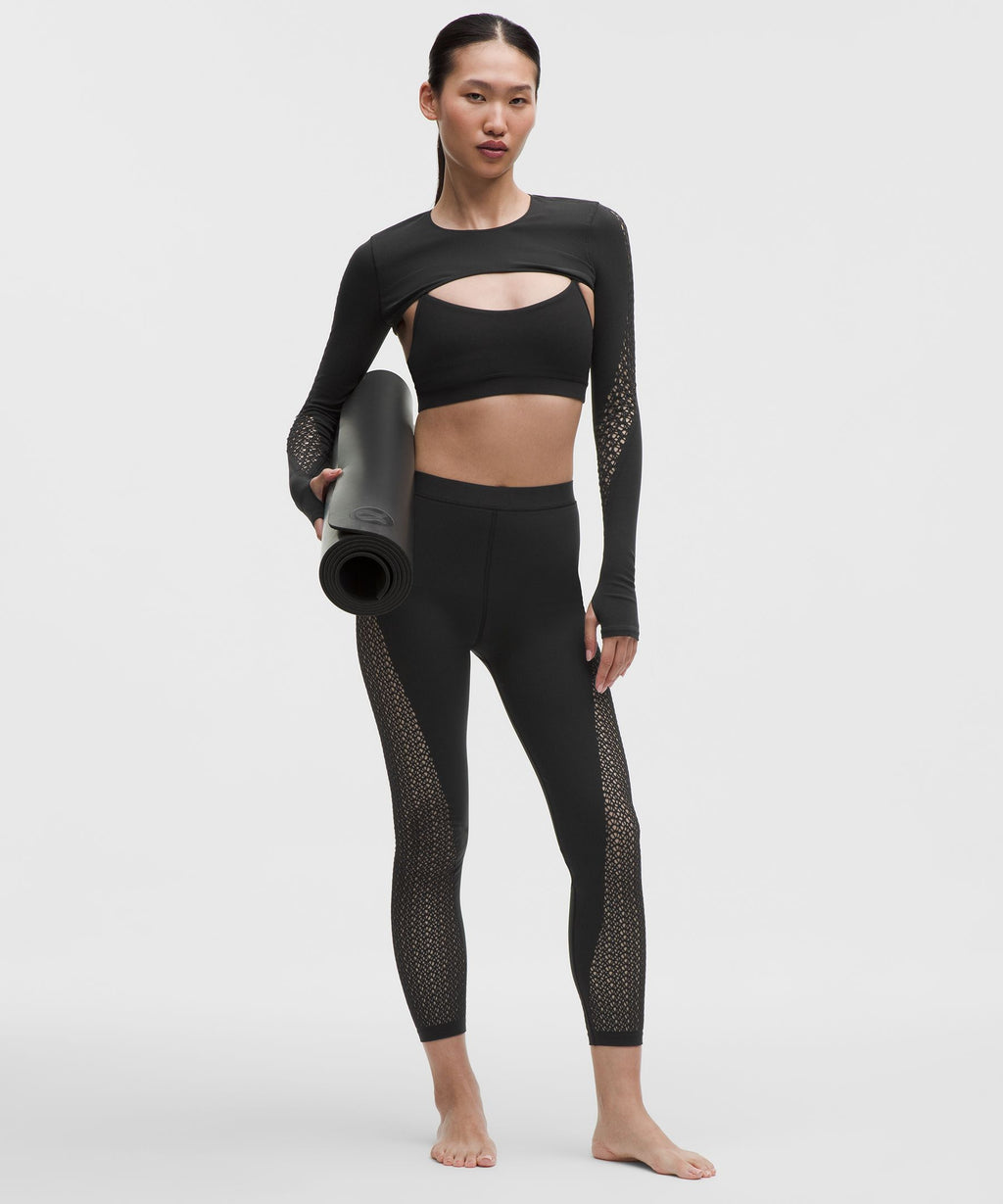 RevealKnit Interlace Long-Sleeve Shrug