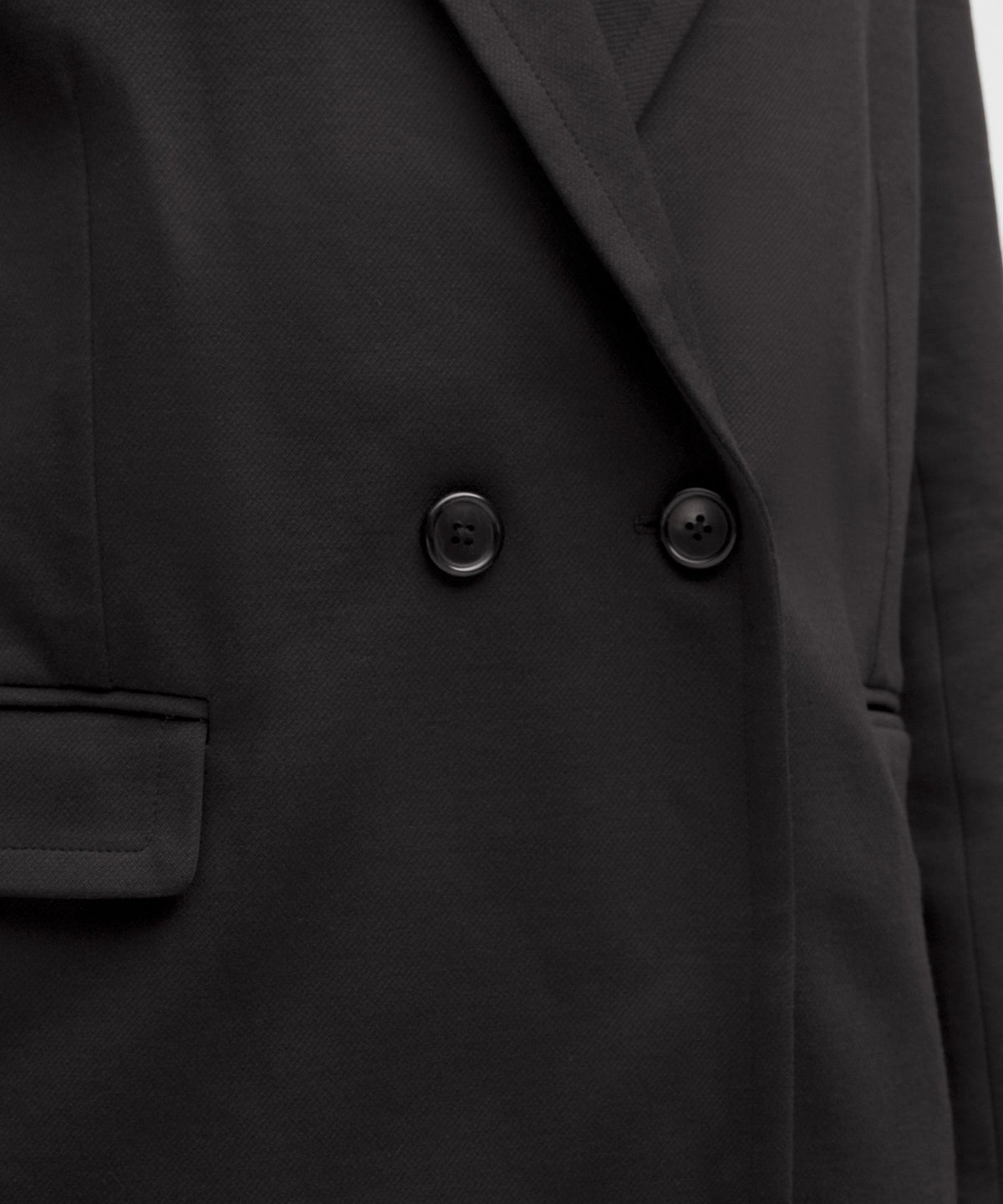 Brushed Twill Oversized Blazer
