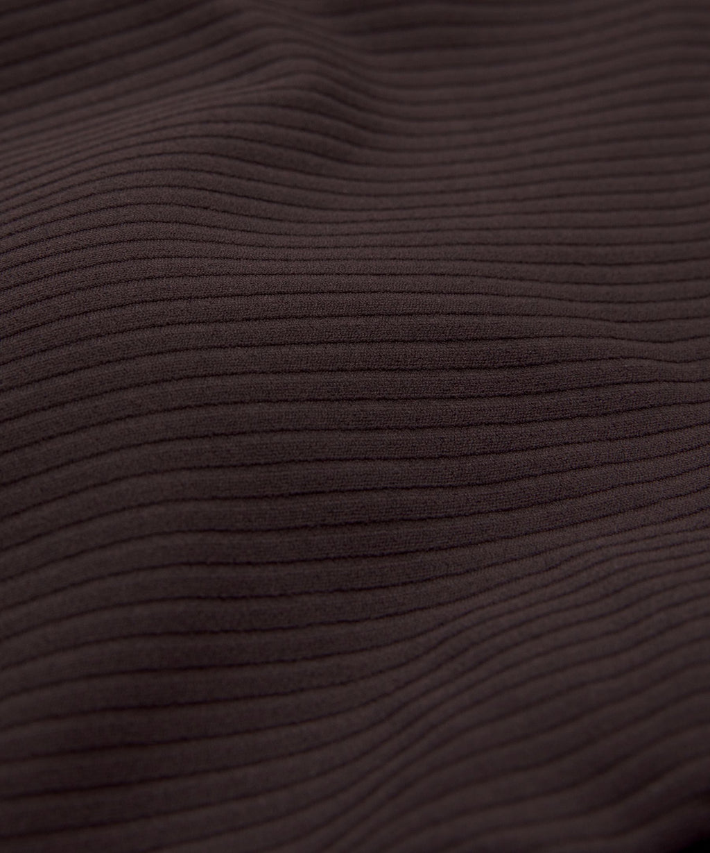 All It Takes Ribbed Nulu V-Neck Long-Sleeve ShirtB-D Cups