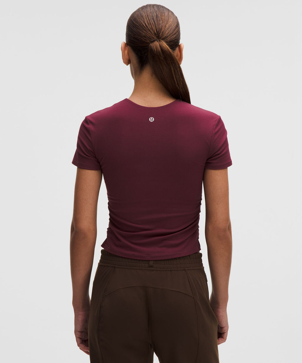 All It Takes Ribbed Nulu V-Neck T-ShirtB–D Cups