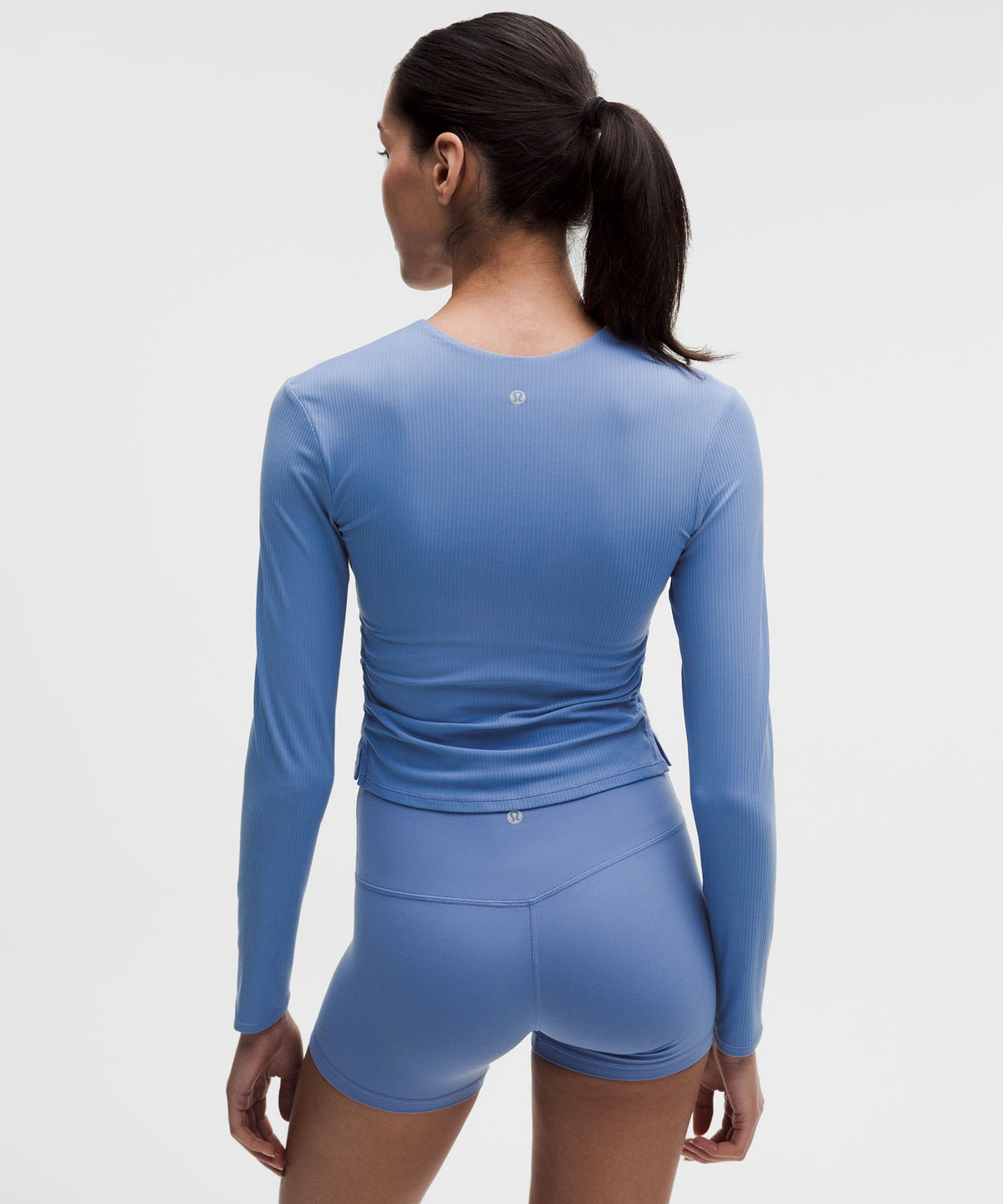 All It Takes Ribbed Nulu V-Neck Long-Sleeve ShirtB-D Cups
