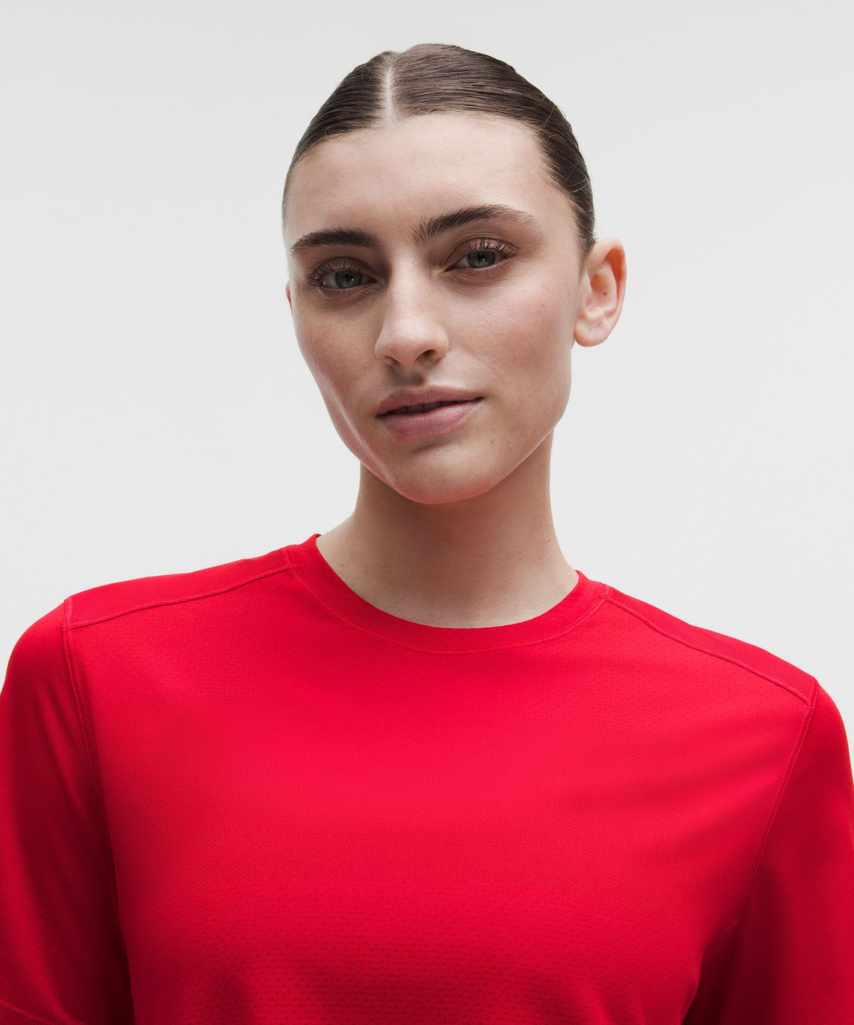 Fast and Free Short-Sleeve ShirtPerforated Stripe