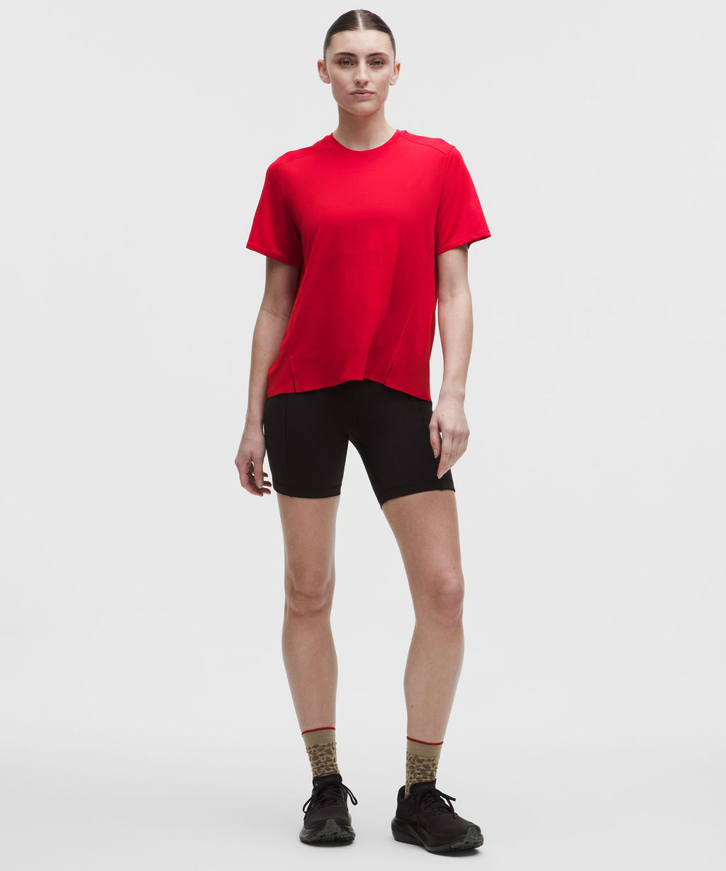 Fast and Free Short-Sleeve ShirtPerforated Stripe