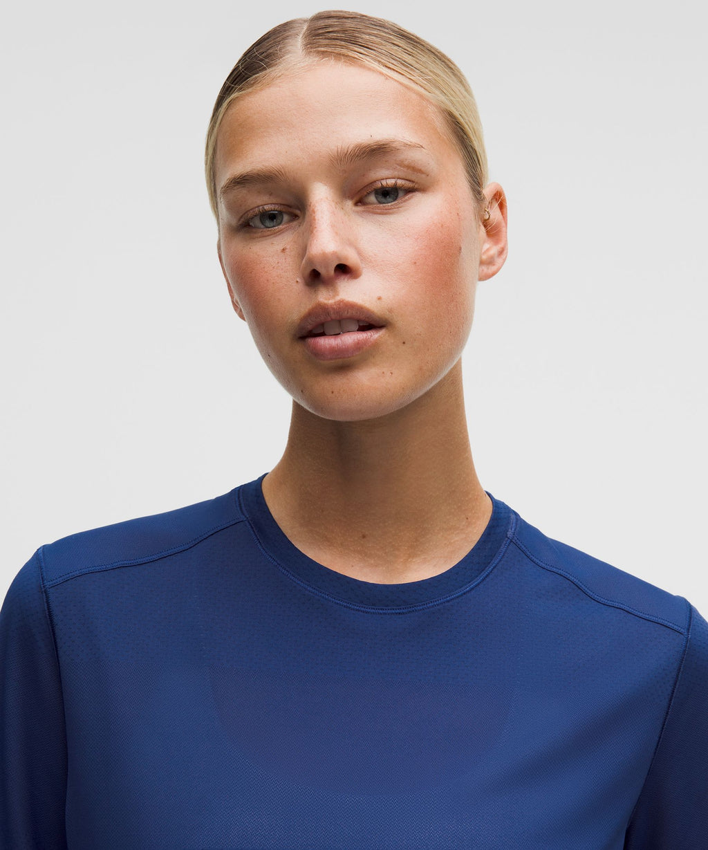 Fast and Free Short-Sleeve ShirtPerforated Stripe
