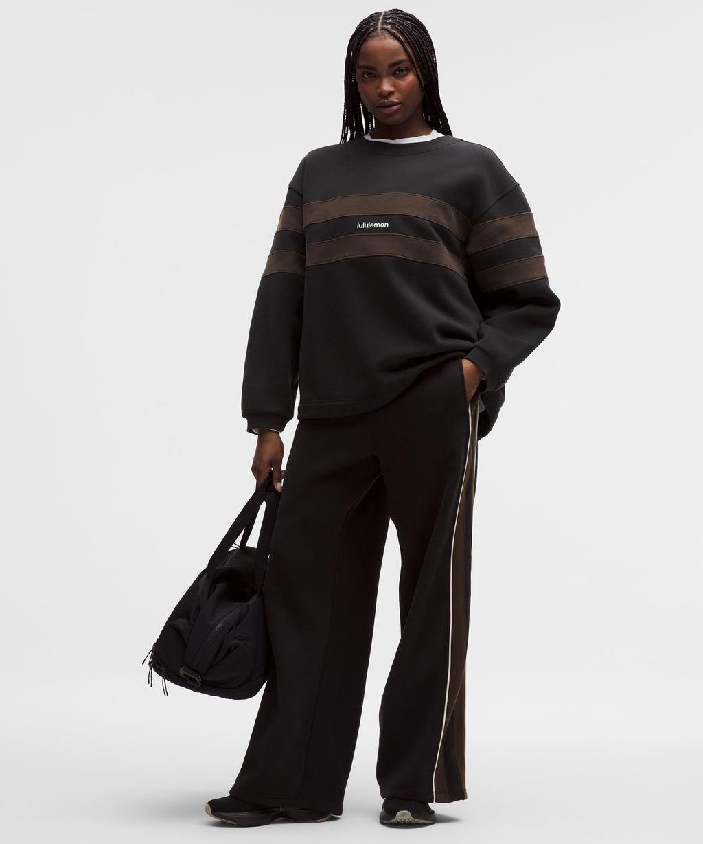 Women's Steady State Oversized PulloverStripe