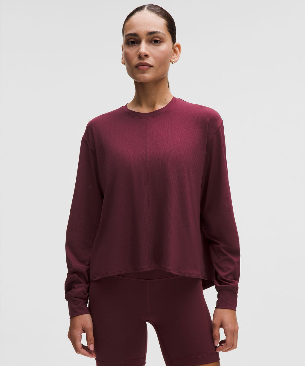 All-Sport Tie-Back Long-Sleeve Shirt
