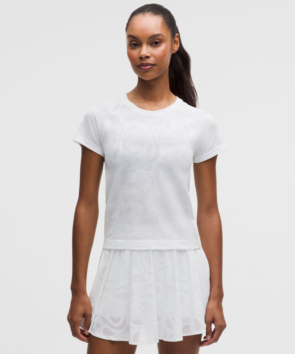 Swiftly Tech Short-Sleeve Shirt 2.0 Waist LengthPaisley