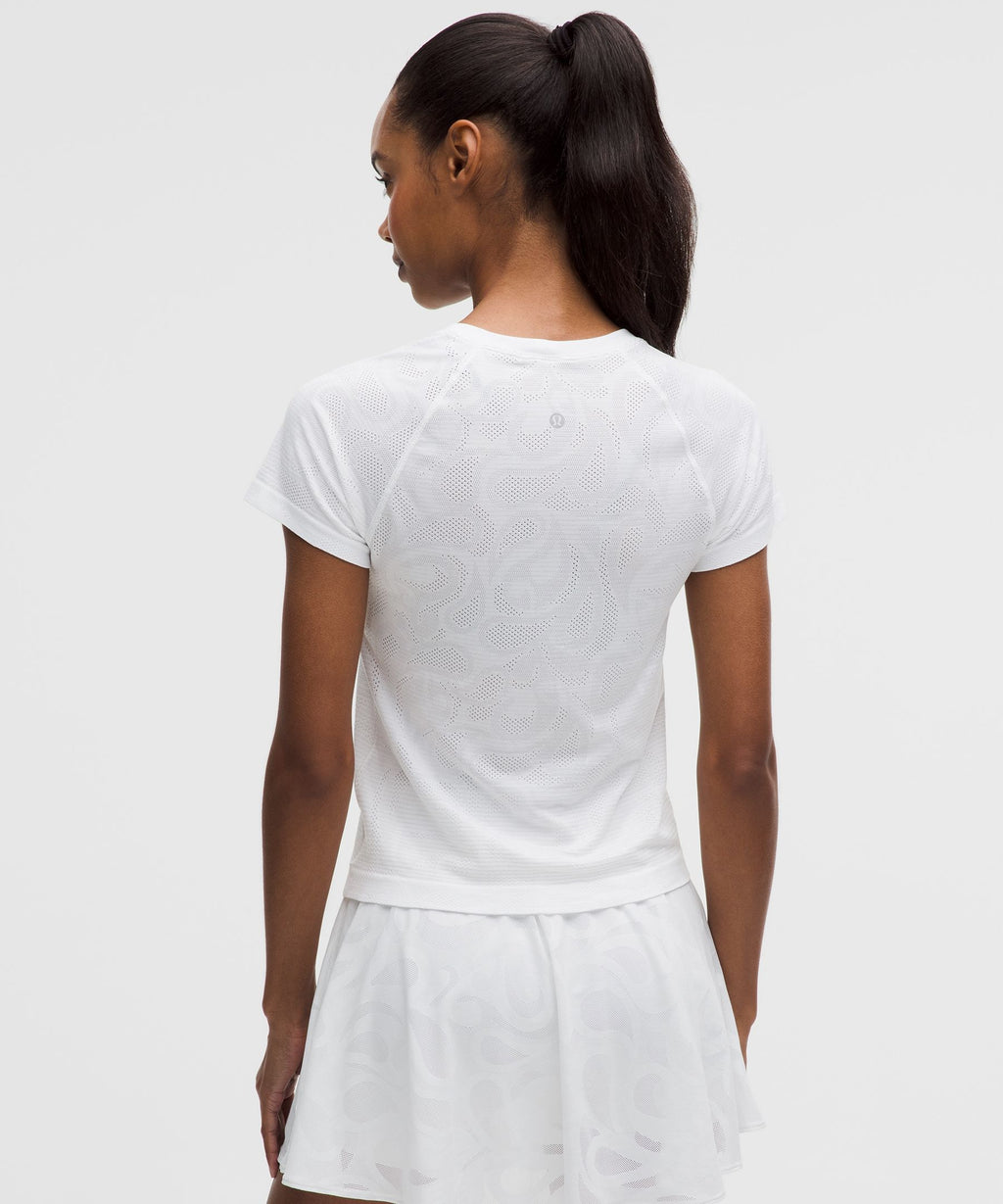 Swiftly Tech Short-Sleeve Shirt 2.0 Waist LengthPaisley