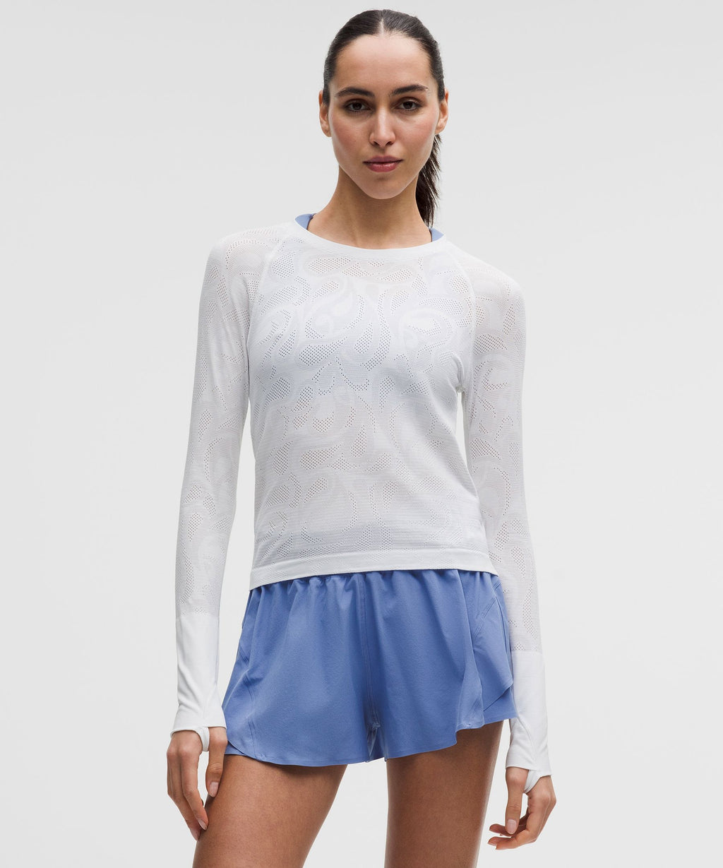 Swiftly Tech Long-Sleeve Shirt 2.0 Waist LengthPaisley