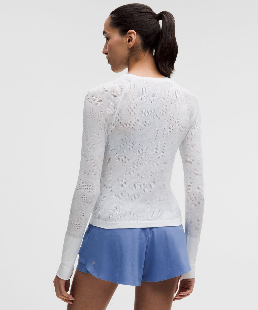 Swiftly Tech Long-Sleeve Shirt 2.0 Waist LengthPaisley