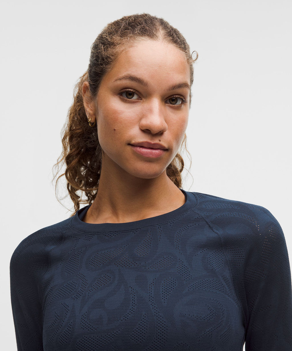 Swiftly Tech Long-Sleeve Shirt 2.0 Waist LengthPaisley