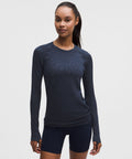 Swiftly Tech Long-Sleeve Shirt 2.0 Hip LengthPaisley