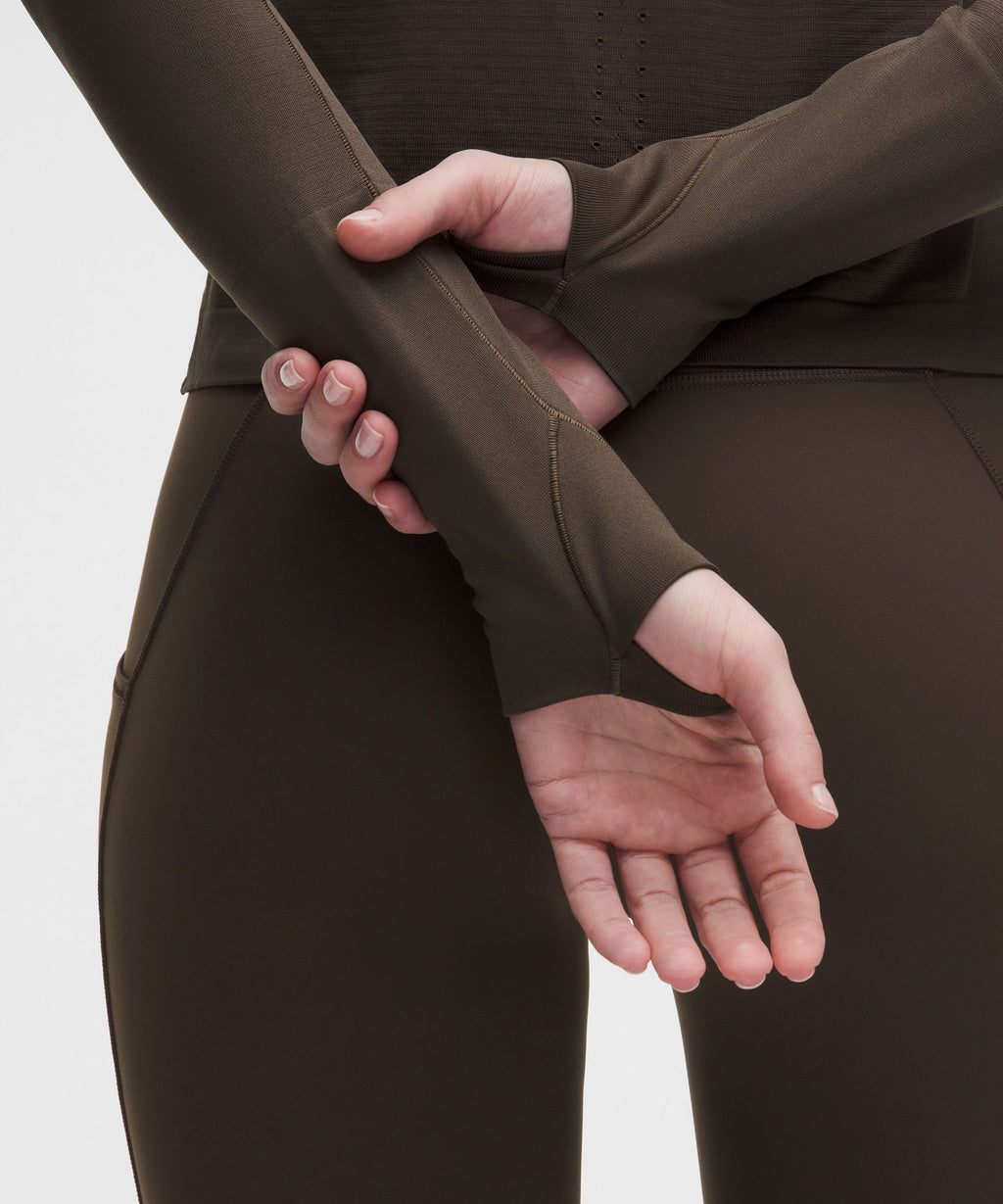 Swiftly Tech Long-Sleeve Shirt 2.0 Waist LengthStripe