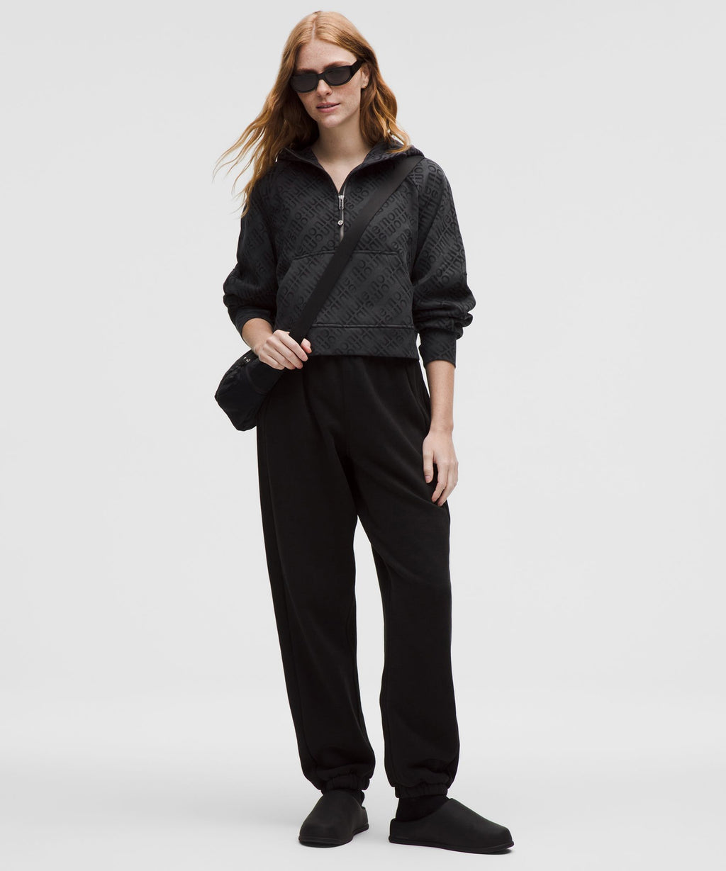 Scuba Oversized Half-Zip Hoodie