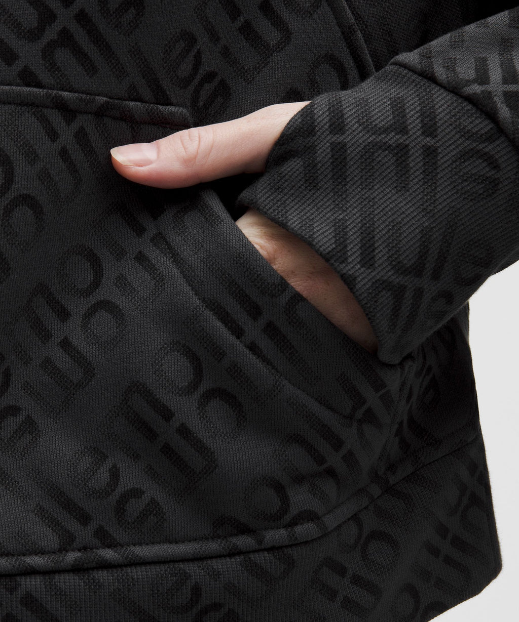 Scuba Oversized Half-Zip Hoodie