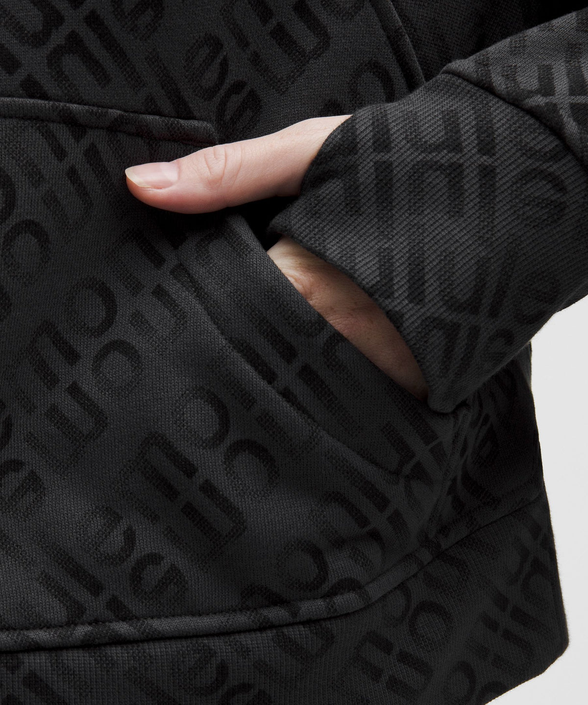 Scuba Oversized Half-Zip Hoodie