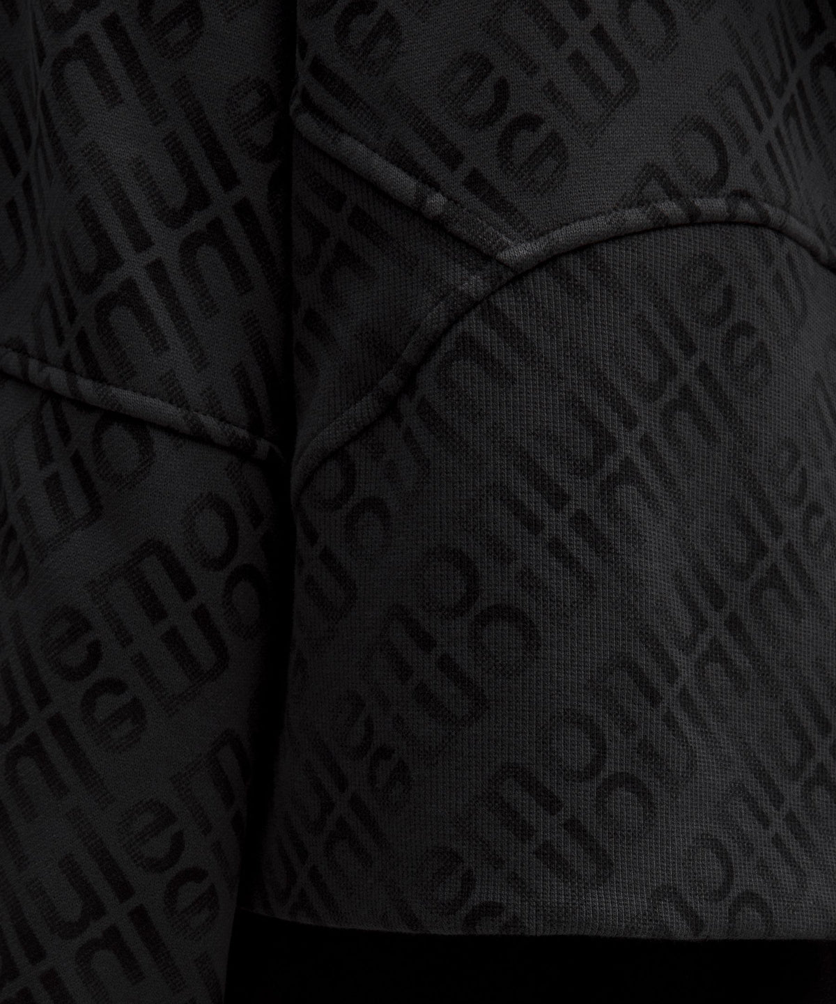 Scuba Oversized Half-Zip Hoodie