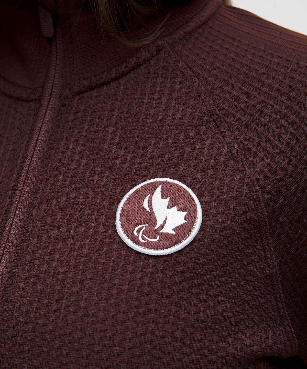 Team Canada Women's Engineered Warmth Half ZipCPC Logo
