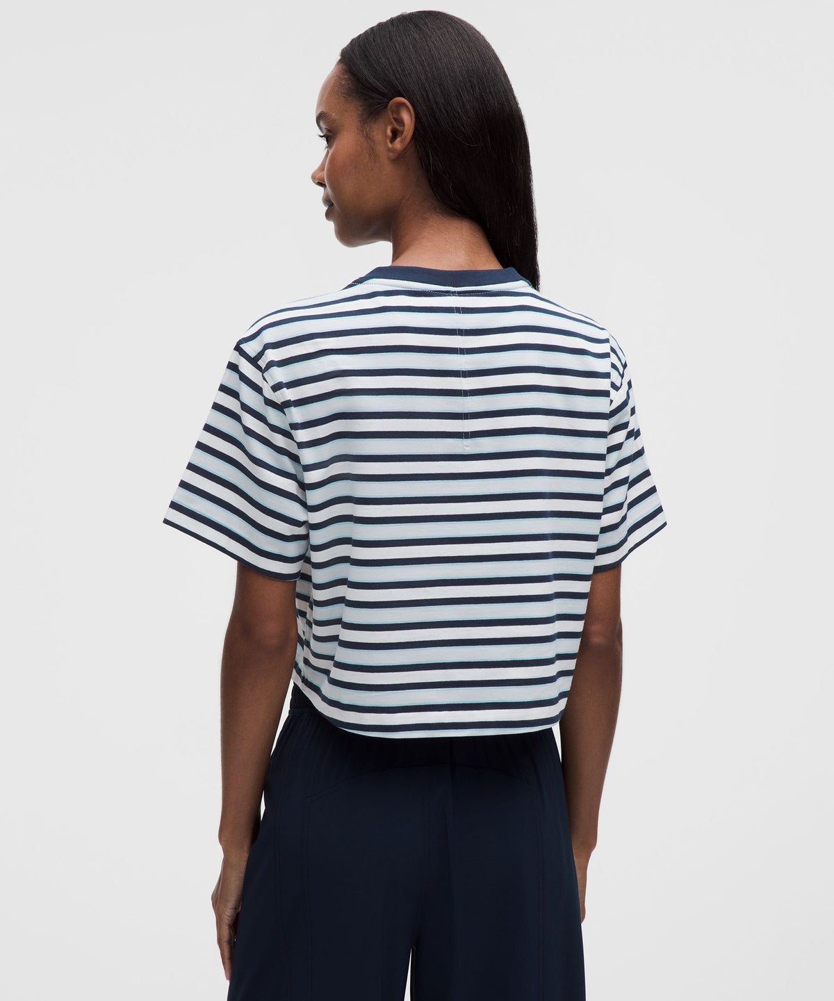 All Yours Organic Cotton-Blend Cropped T-Shirt