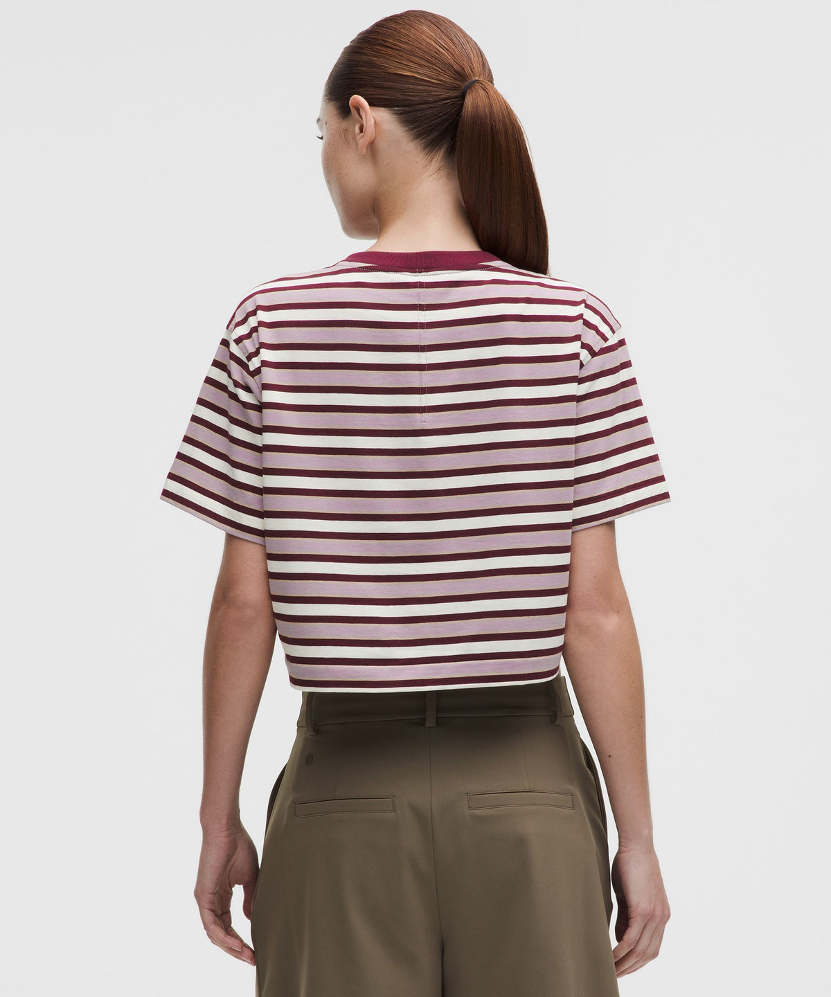 All Yours Organic Cotton-Blend Cropped T-Shirt