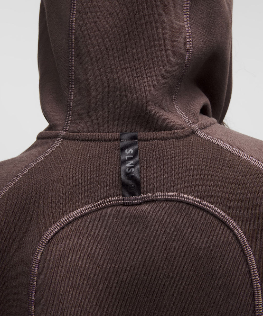 Faded French Terry Full-Zip HoodieSLNSH Collection
