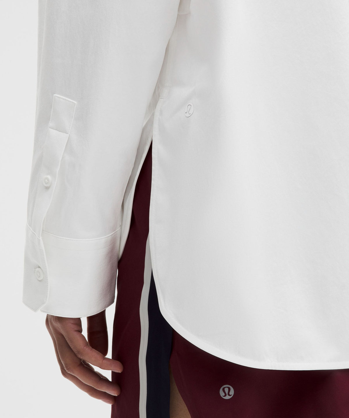 Woven Relaxed-Fit Button-Up Shirt