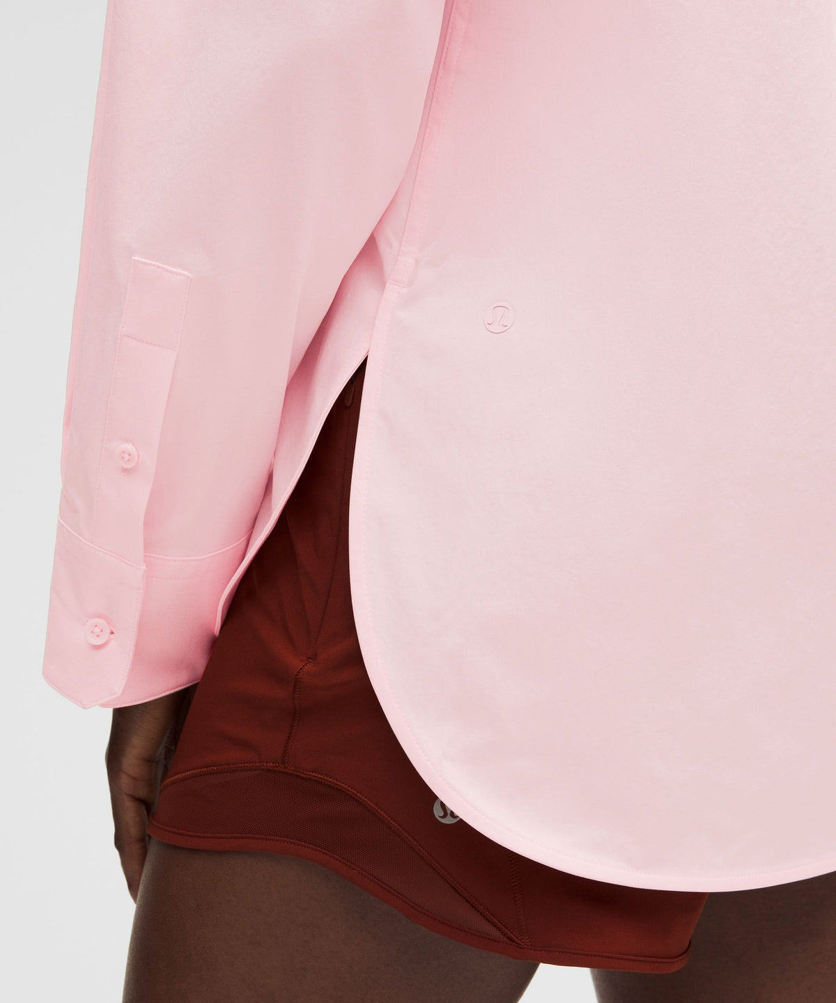 Woven Relaxed-Fit Button-Up Shirt