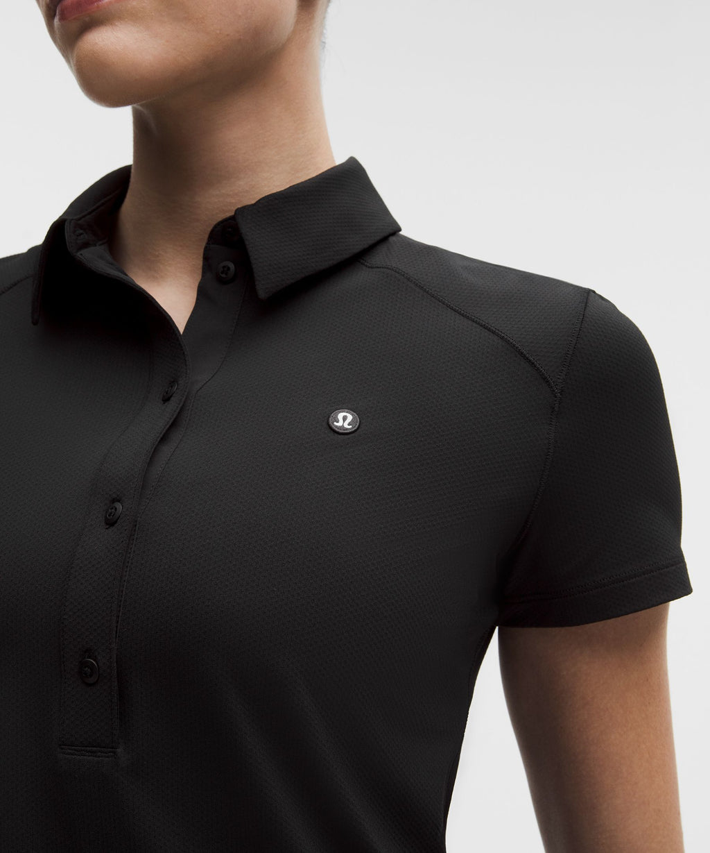 Quick-Dry Short-Sleeve Polo Shirt Straight HemLogo