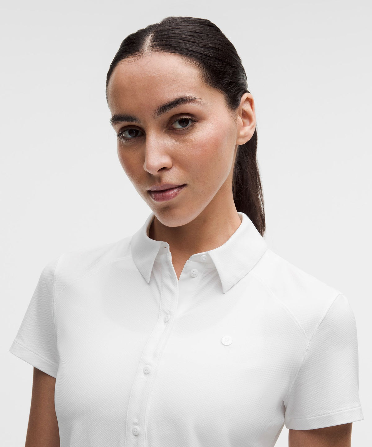 Quick-Dry Short-Sleeve Polo Shirt Straight HemLogo
