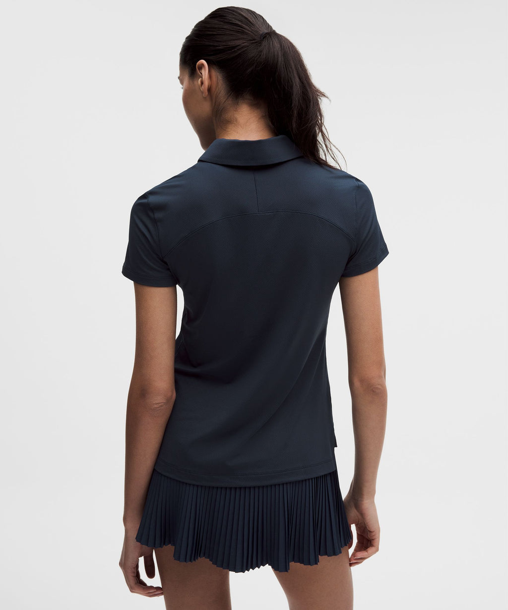 Quick-Dry Short-Sleeve Polo Shirt Straight HemLogo