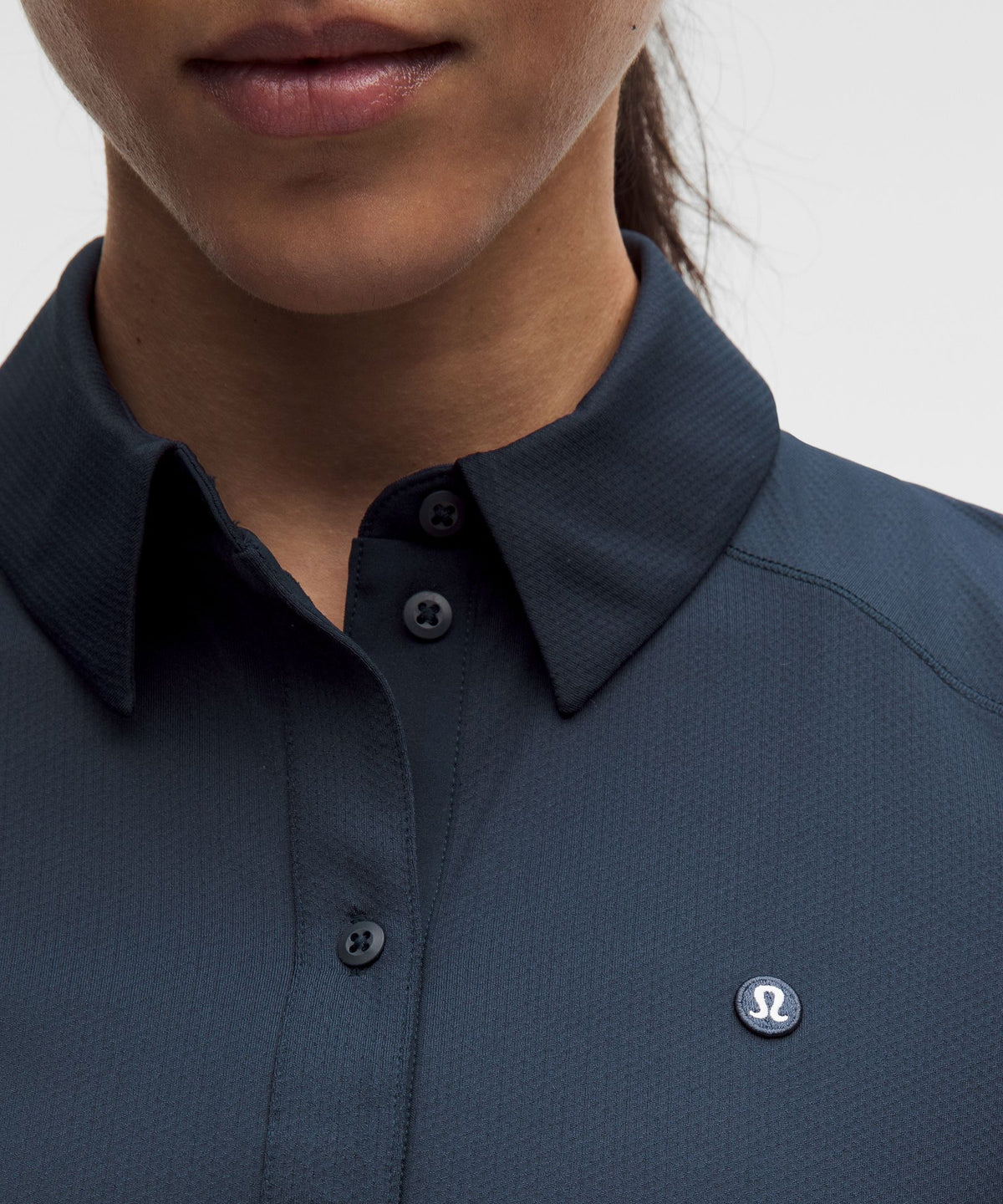 Quick-Dry Short-Sleeve Polo Shirt Straight HemLogo