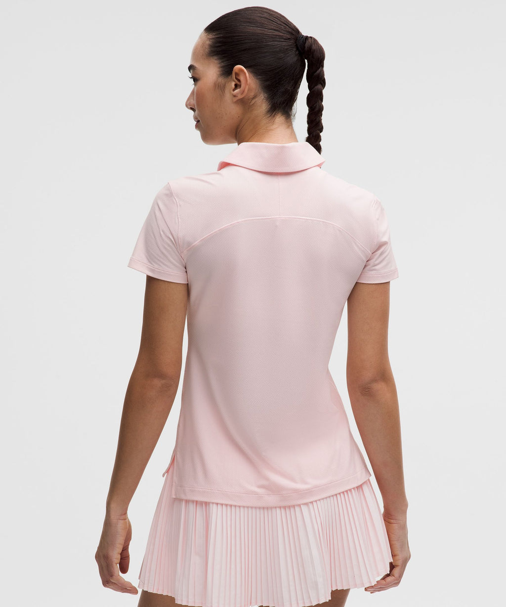 Quick-Dry Short-Sleeve Polo Shirt Straight HemLogo