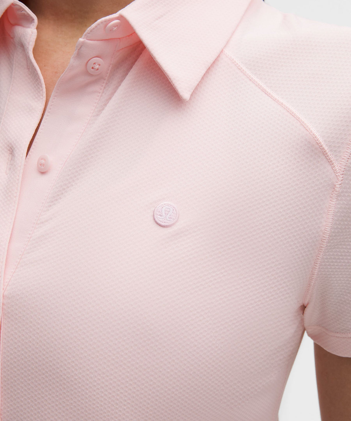 Quick-Dry Short-Sleeve Polo Shirt Straight HemLogo