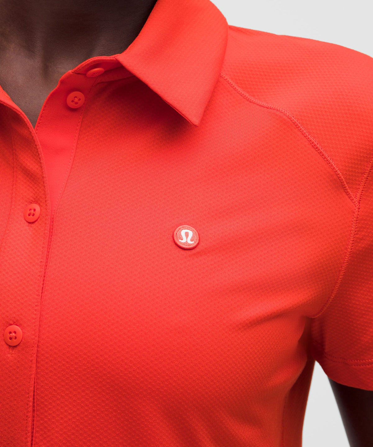 Quick-Dry Short-Sleeve Polo Shirt Straight HemLogo