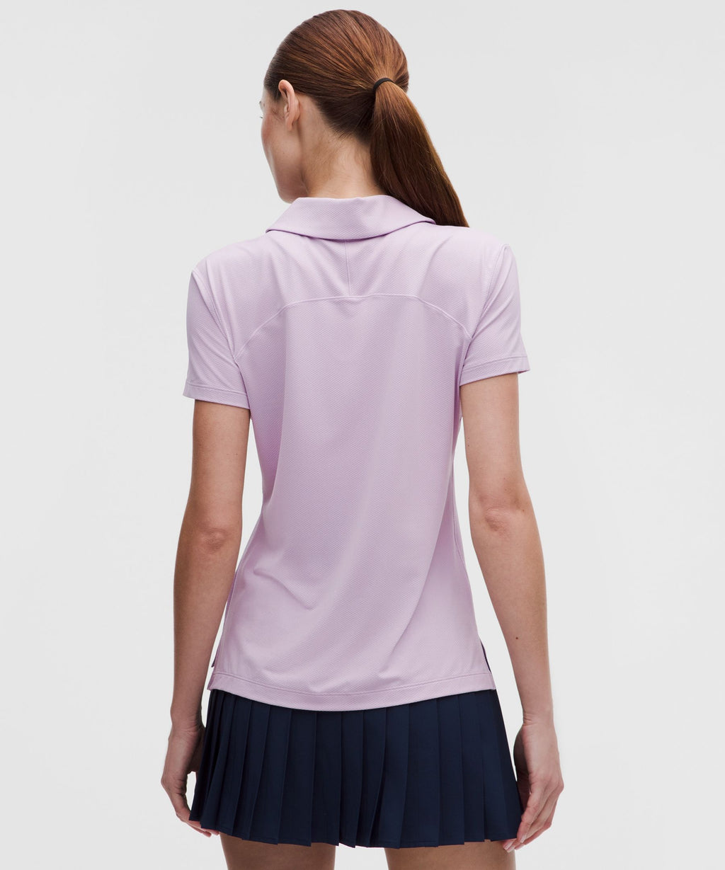 Quick-Dry Short-Sleeve Polo Shirt Straight HemLogo