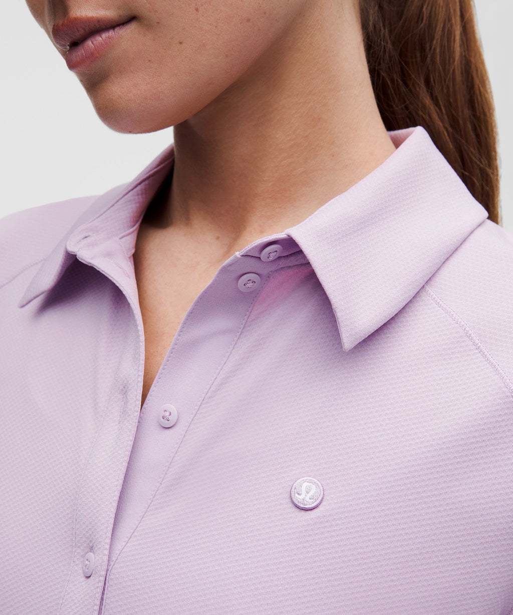 Quick-Dry Short-Sleeve Polo Shirt Straight HemLogo